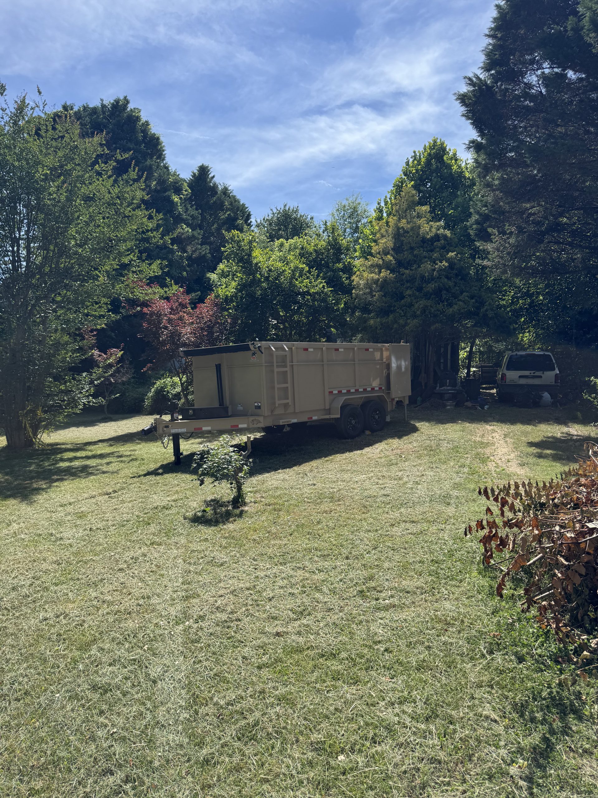 Roll-off dumpster rental